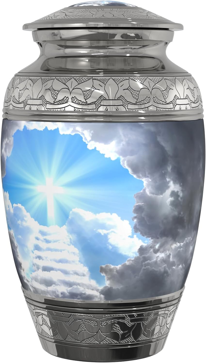 Stairway to Heaven Cross Large Cremation Urn